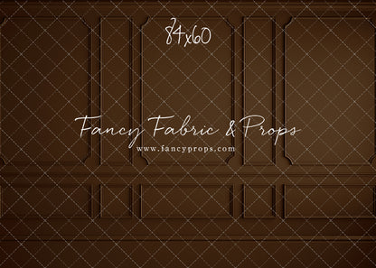 Brown Wainscoting Wall