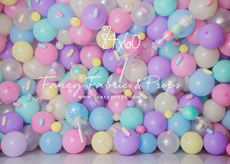Candyland Balloon Wall