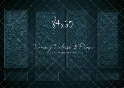 Elegant Aquamarine Wall