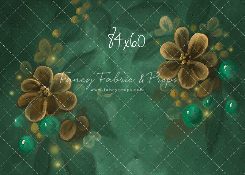 Emerald Winter Blooms