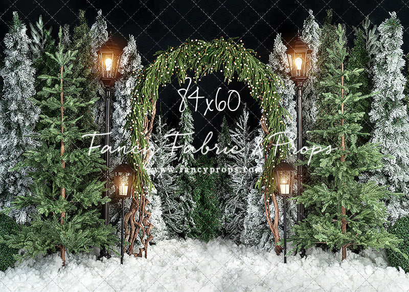 Evening Tree Farm Stroll 2pc Mini Room