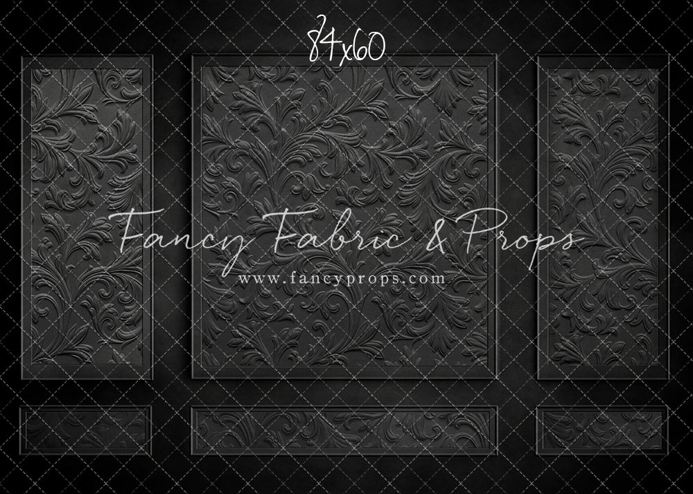Fancy Black Wall