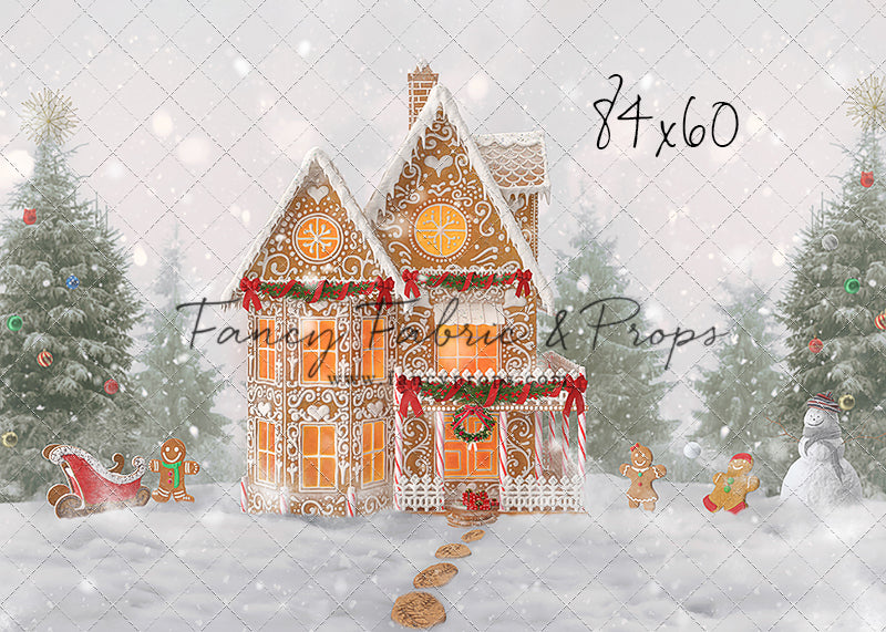 Frosty Gingerbread House