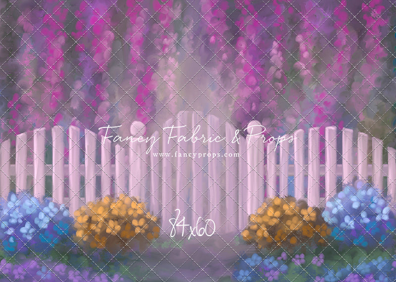 Fuchsia Garden - With Sweep Option