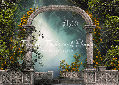 Golden Floral Fantasy