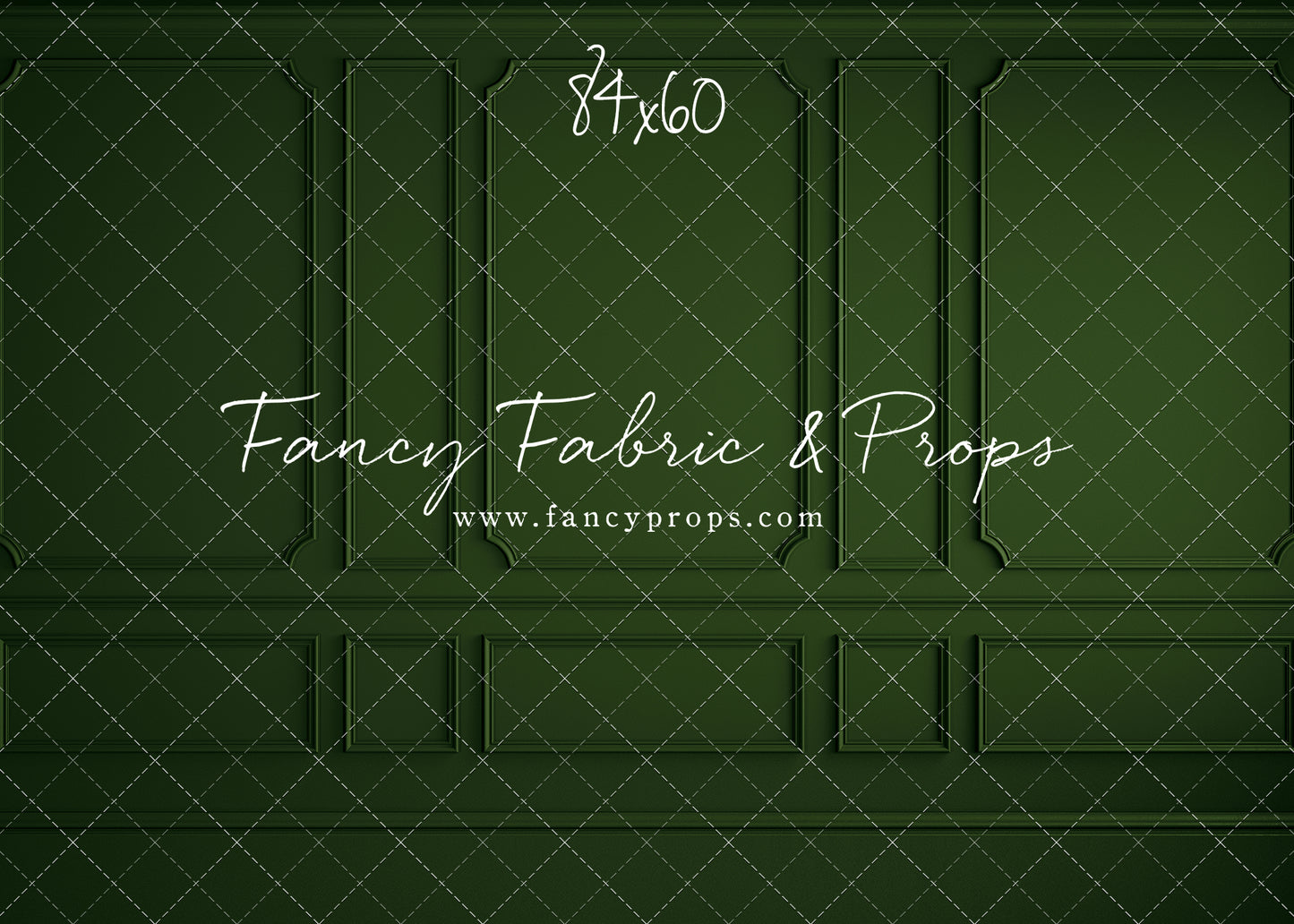 Green Wainscoting Wall