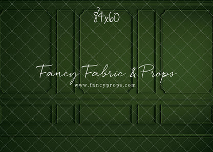 Green Wainscoting Wall