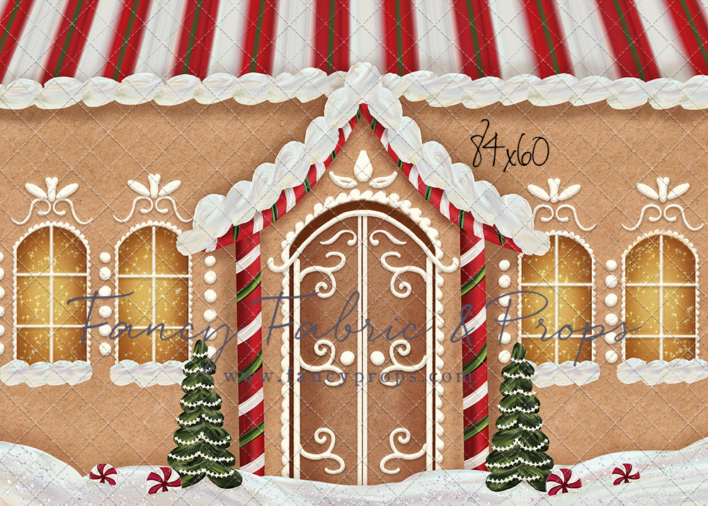 Little Fancy Gingerbread Cottage