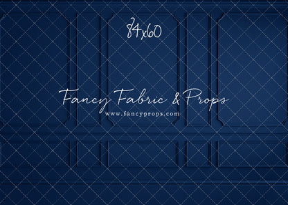 Midnight Wainscoting Wall