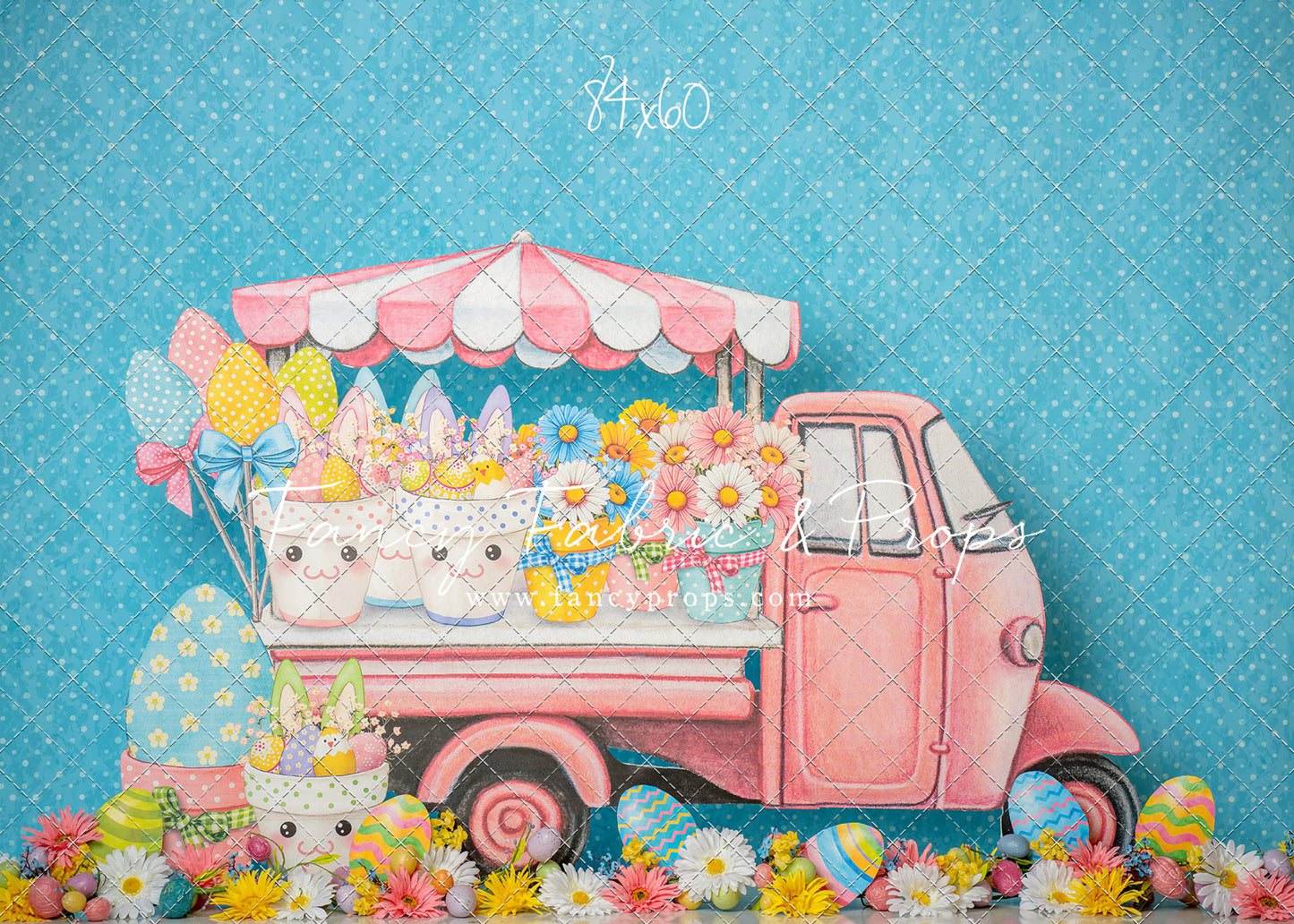 Pink Easter Truck