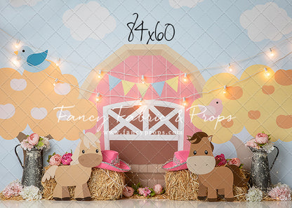 Pretty Pastel Barnyard