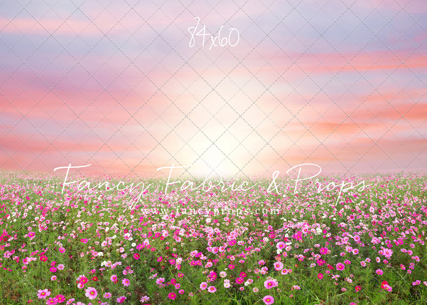 Rosy Wildflower Stroll