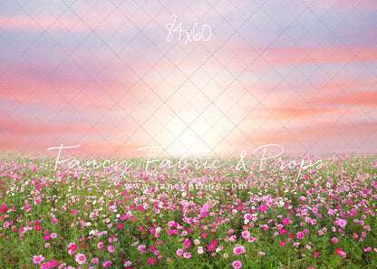 Rosy Wildflower Stroll