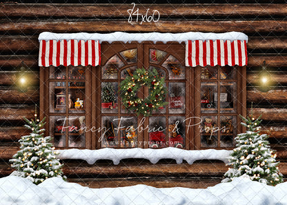 Santa's Workshop Window