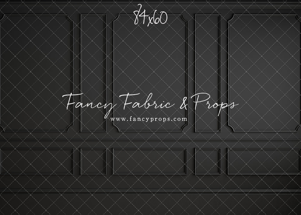 Simple Matte Black Wall