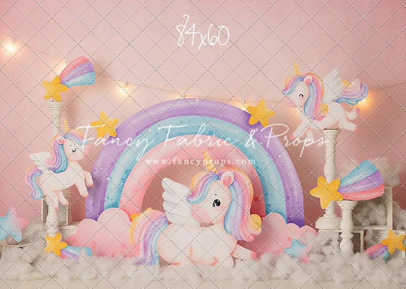 Under the Unicorn Rainbow