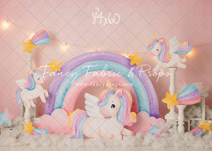 Under the Unicorn Rainbow