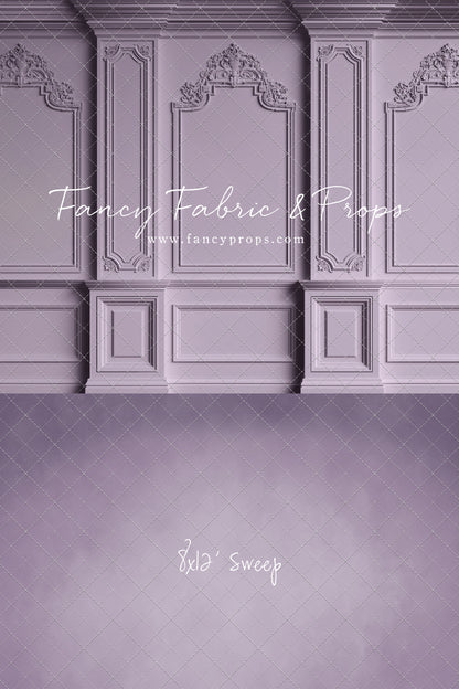 Classic Purple Victorian Wall - With Sweep Option