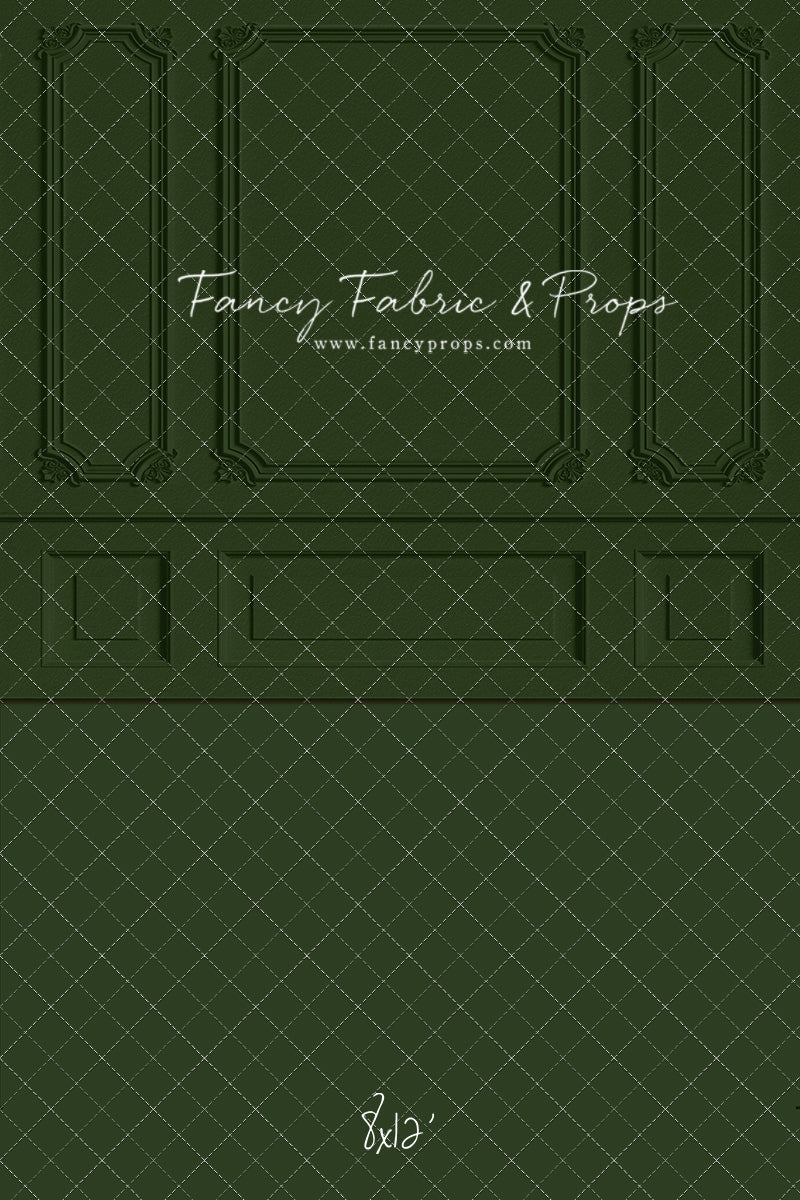 Classic Evergreen Wainscoting Wall - With Sweep Option