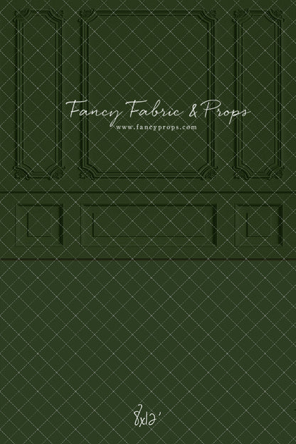 Classic Evergreen Wainscoting Wall - With Sweep Option