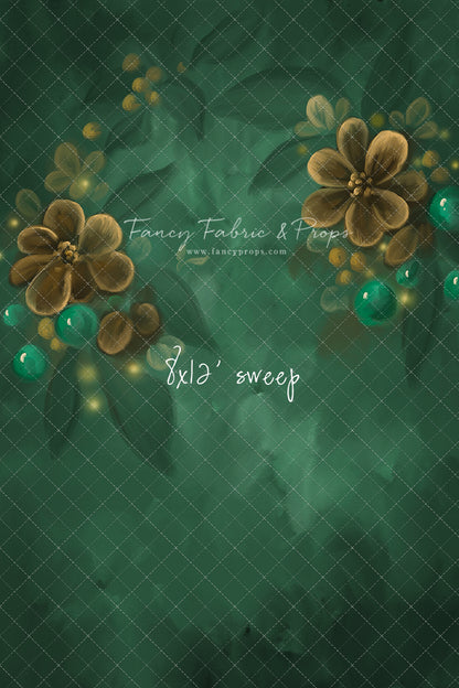 Emerald Winter Blooms