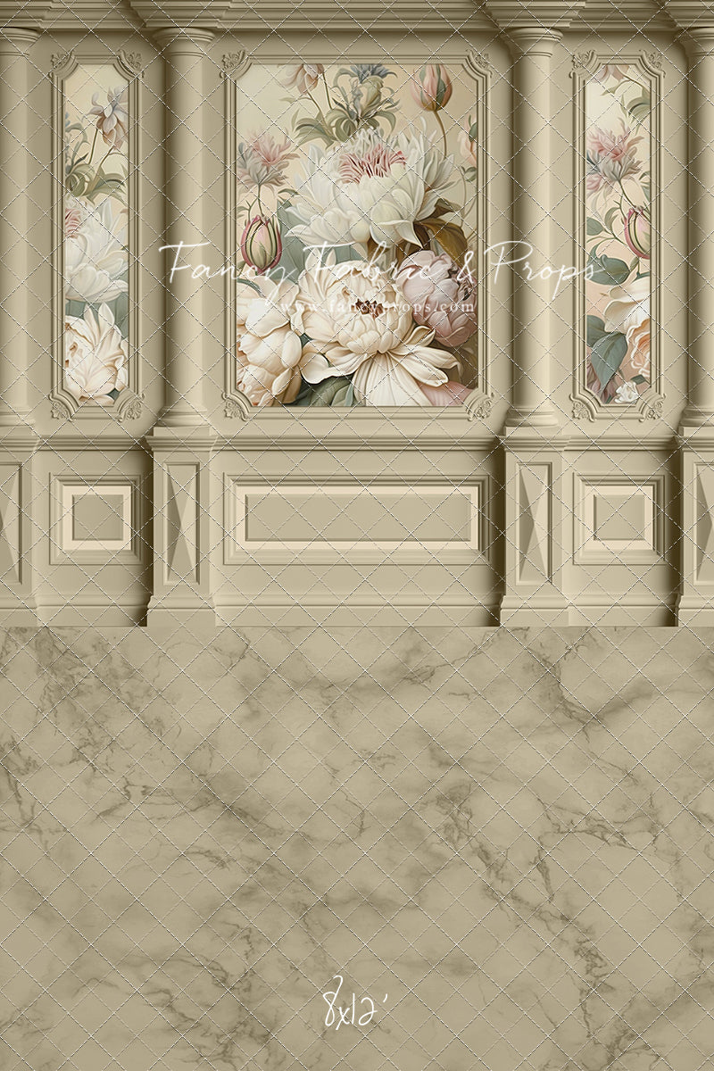 Enchanting Dream Taupe Wall - With Sweep Option