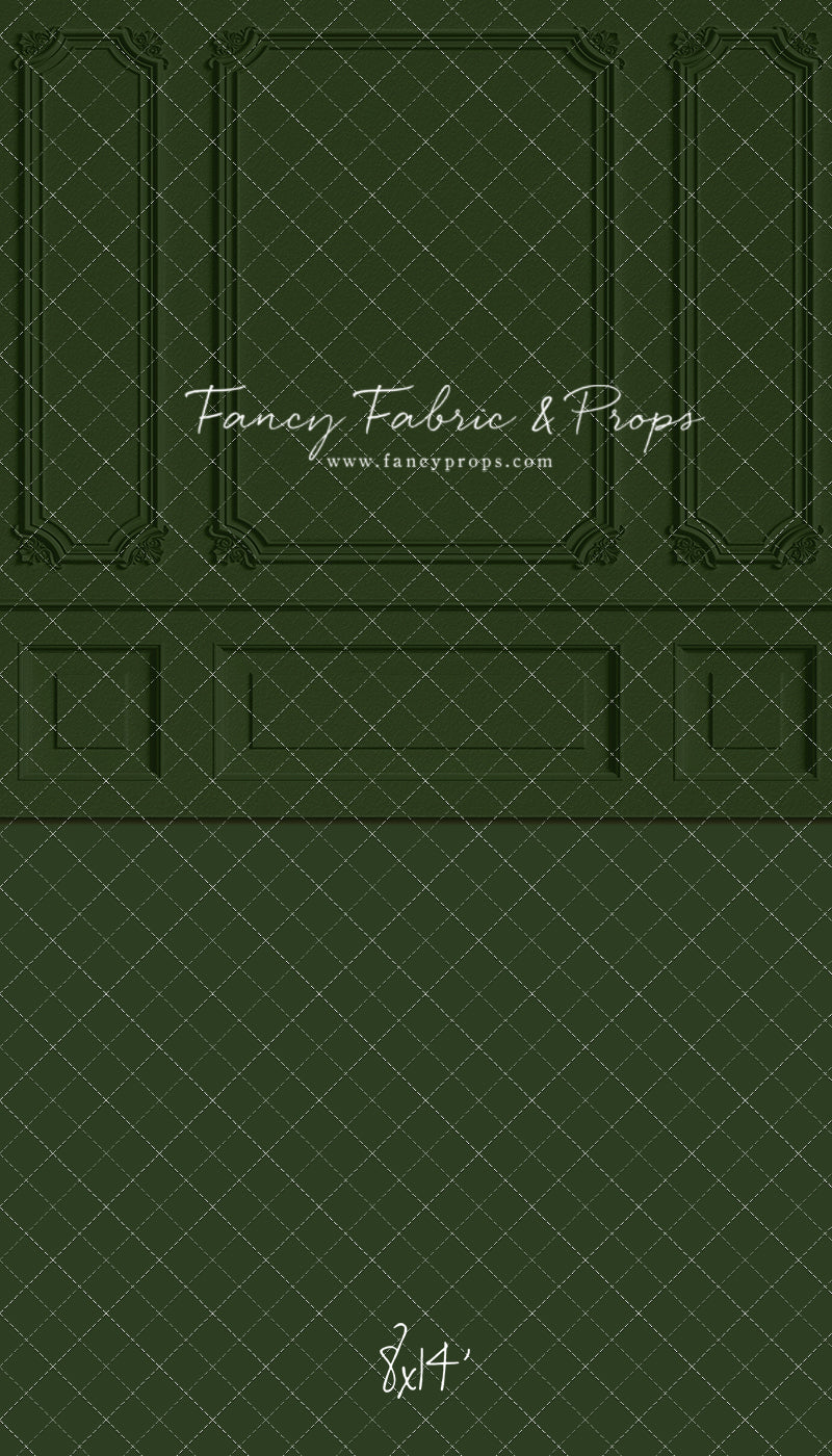 Classic Evergreen Wainscoting Wall - With Sweep Option