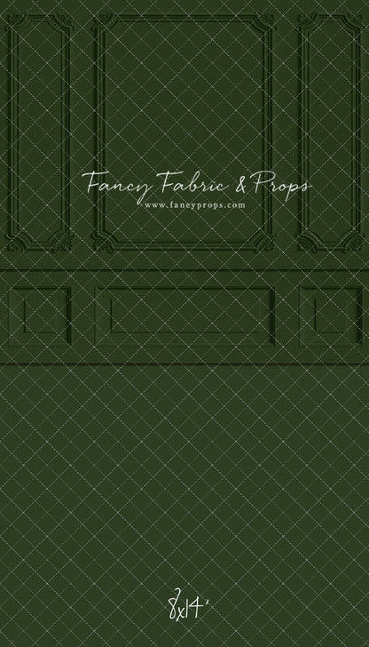 Classic Evergreen Wainscoting Wall - With Sweep Option