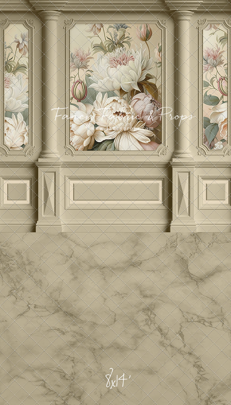 Enchanting Dream Taupe Wall - With Sweep Option