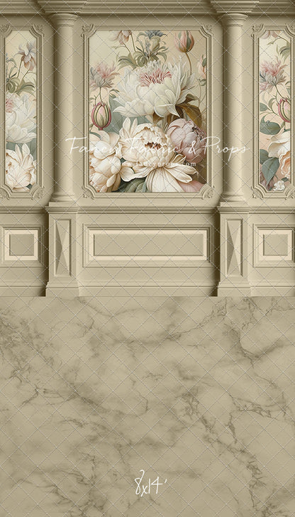 Enchanting Dream Taupe Wall - With Sweep Option