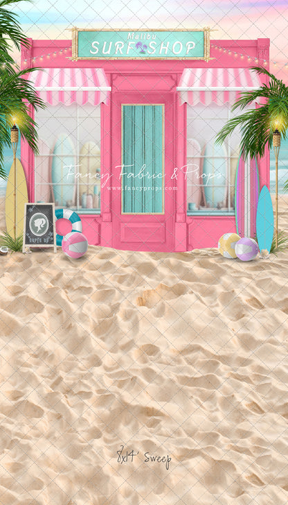Malibu Barbie Surf Shop - With Sweep Option
