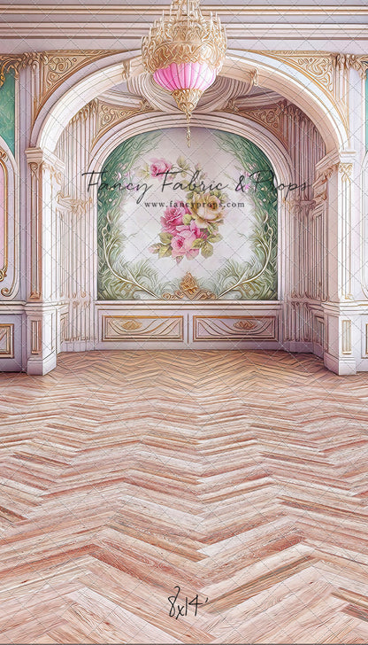 Floral Florence Parlor - With Sweep Option