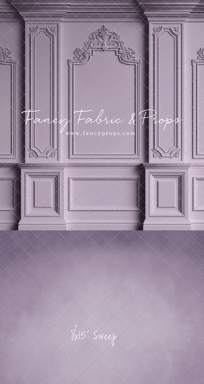 Classic Purple Victorian Wall - With Sweep Option