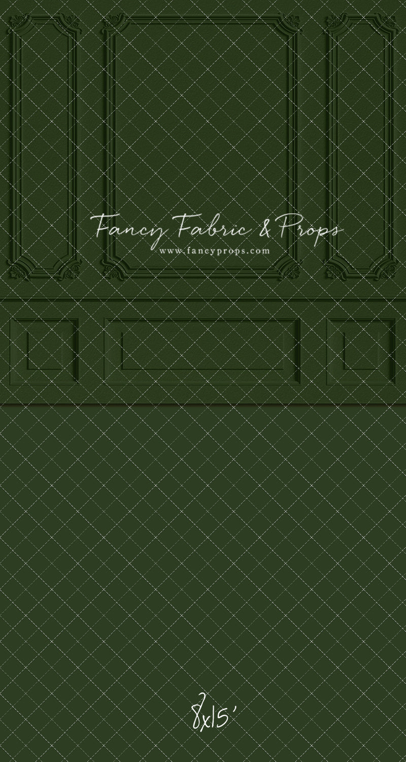 Classic Evergreen Wainscoting Wall - With Sweep Option