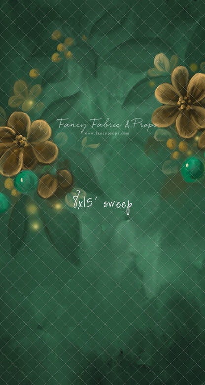 Emerald Winter Blooms