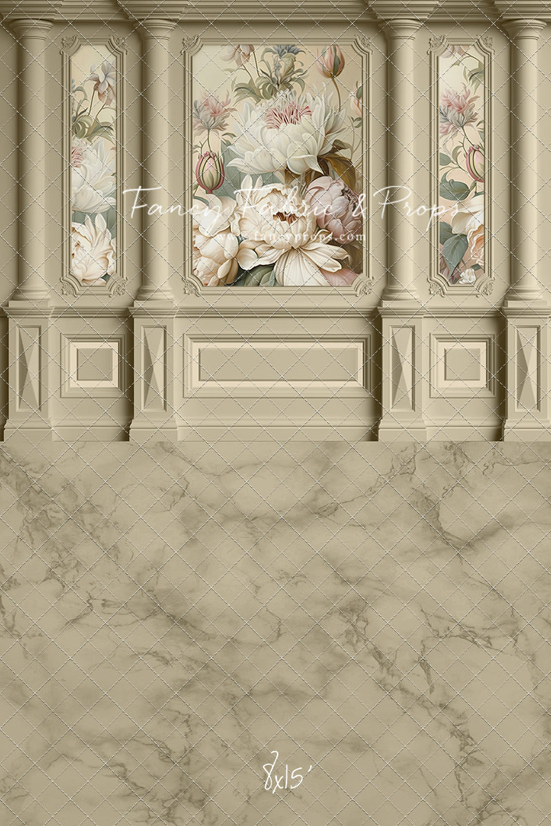 Enchanting Dream Taupe Wall - With Sweep Option