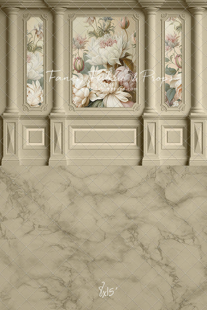 Enchanting Dream Taupe Wall - With Sweep Option