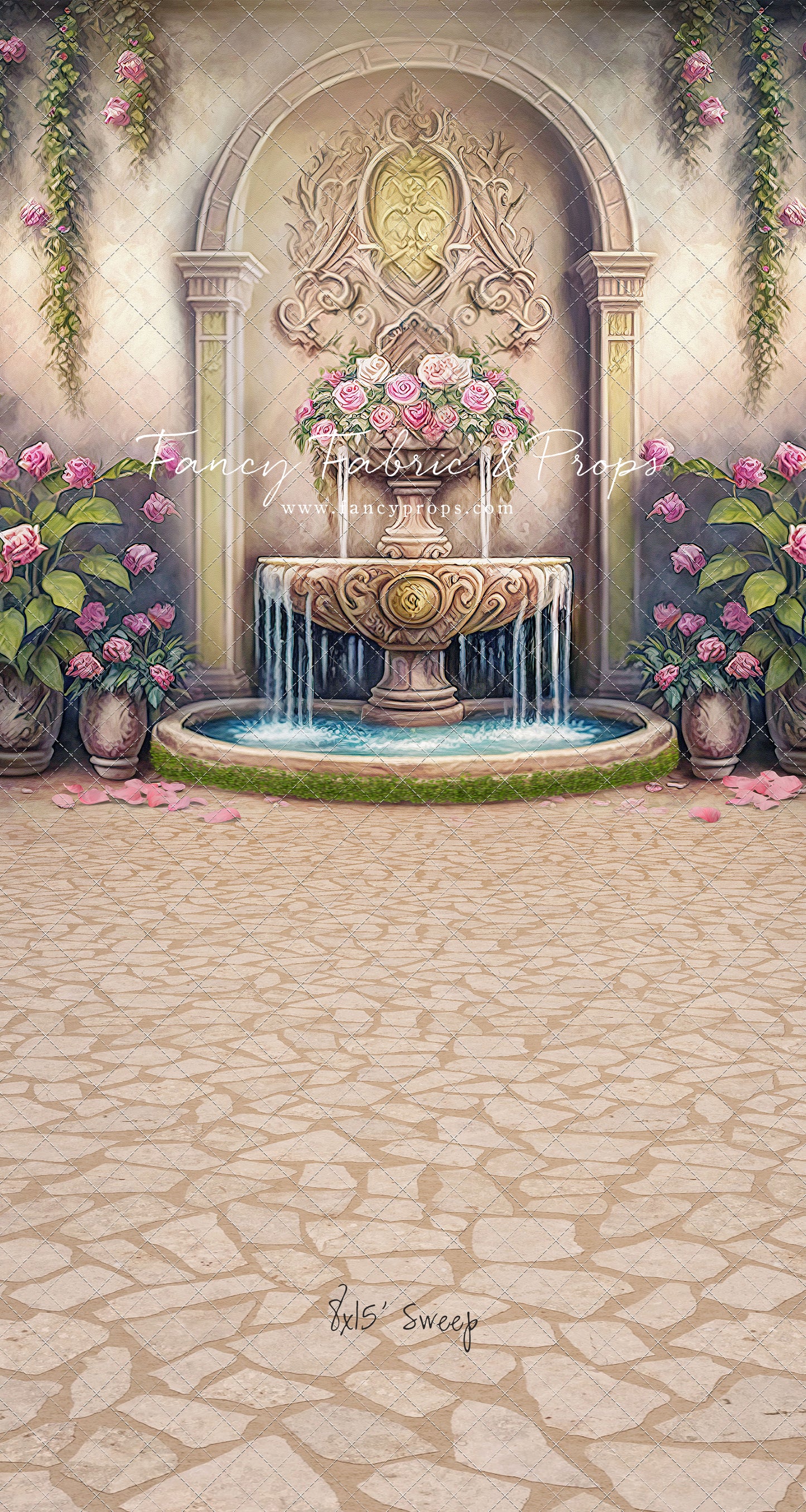 Golden Wishes Fountain - With Sweep Option