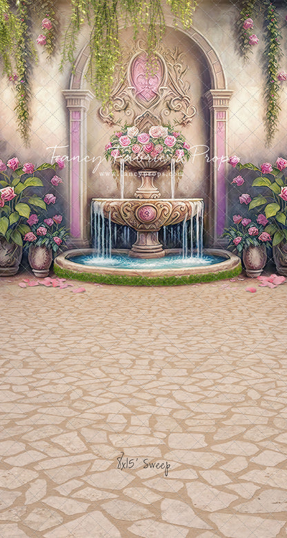 Pink Wishes Fountain - With Sweep Option