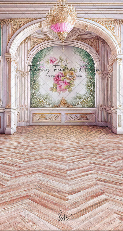 Floral Florence Parlor - With Sweep Option
