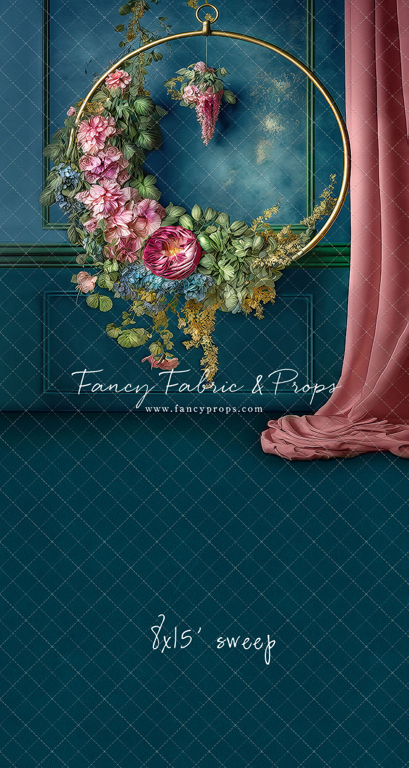 Turquoise Elegant Hoop - Sweep Sizes Only