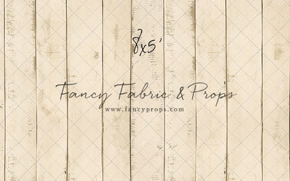 Amanda Cream Barn Wood Planks Mat Floor