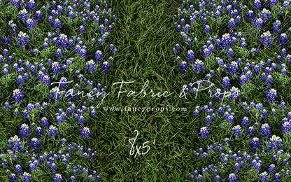 Bluebonnet Grass Mat Floor