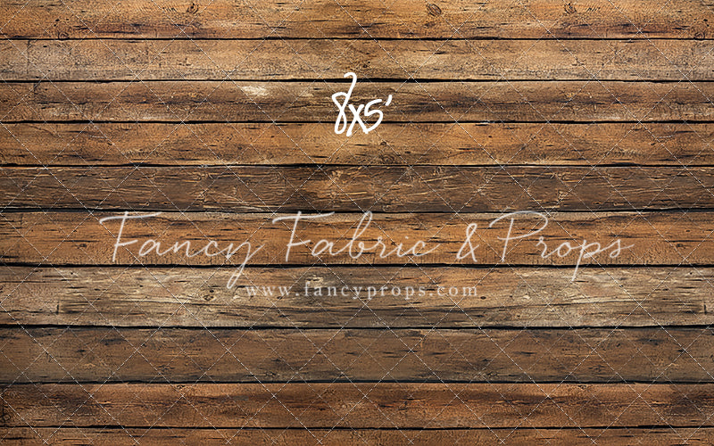 Jefferson Horizontal Wood Planks Mat Floor