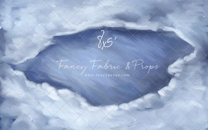 Midnight Snowy Pond Mat Floor