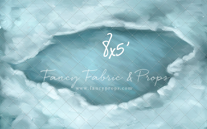 Snowy Pond Mat Floor