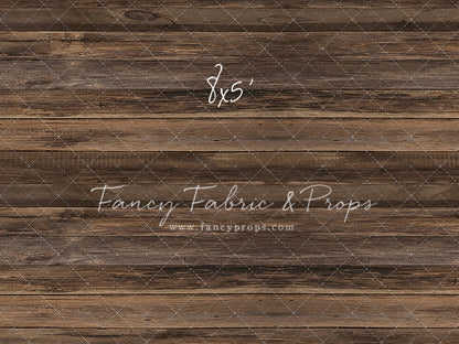 Knox Horizontal Rustic Wood Planks Mat Floor