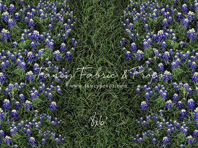 Bluebonnet Grass Mat Floor