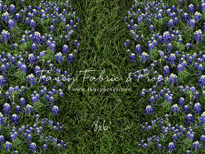 Bluebonnet Grass Mat Floor