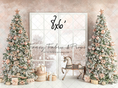 Blushing Carousel Christmas